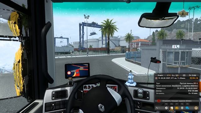 ОТПРАВЛЯЕМСЯ В МОРЕ. RENAULT MAGNUM И 3500 КМ (3\3) - Euro Truck Simulator 2 (1.46.2.13s) [#45] смотреть онлайн
