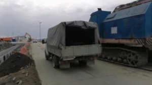 Мурманск. Белокаменка. Техника.