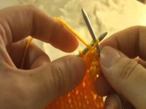 Итальянский набор петель, резинка 1х1, полая резинка