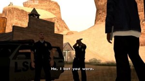 What happens if a Combine Harvester is used during High Noon? Casino mission 10 - GTA San Andreas