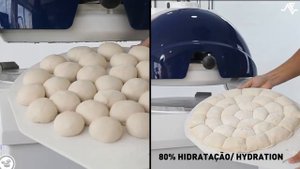 Делители-округлители теста моделей DSF/DSA FERNETO для работы в пекарнях, пиццериях, булочных