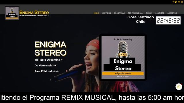 Transmisión en vivo de Enigma Stereo смотреть онлайн