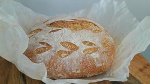 ЦЕЛЬНОЗЕРНОВОЙ хлеб на закваске