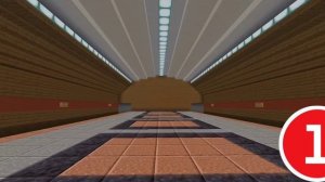Станция "Черкизовская" (MetroBuilders №3)Алексеевcкое метро в Minecraft PE 1.20