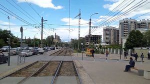 Волгоградский трамвай. Маршрут 2/ Volgograd tram, route 2.