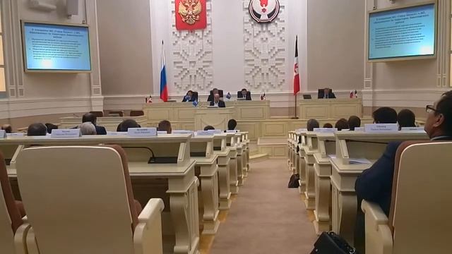 Ю.Ф.Бычков на слушаниях о градостроении в УР