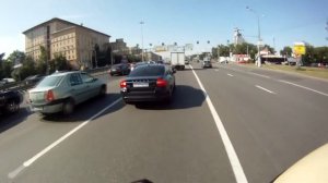На скутере на работу