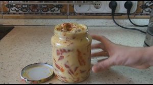 Спустя три месяца... Маринованный перец с горчицей