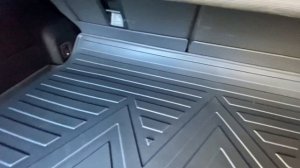 Коврик 3D LUX в багажник для Subaru Forester 5 поколения (2018++)