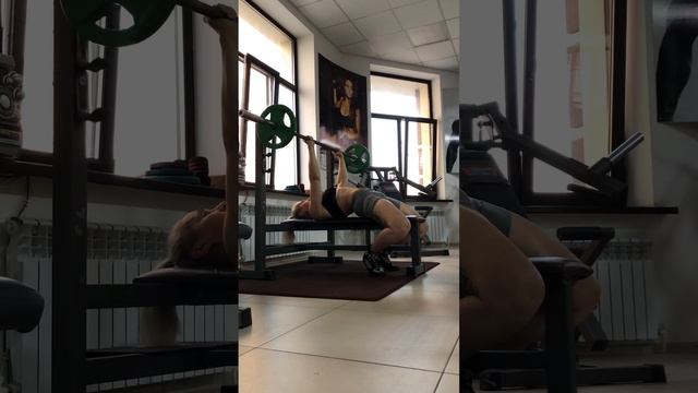 Жим штанги лёжа узким хватом 40/12(крайний рабочий подход)…25.08… #powerlifting