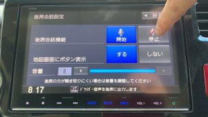 3 Разговор по Bluetooth на втором ряду сидений Gathers vxm 165 VFI,VFEI,VFNI