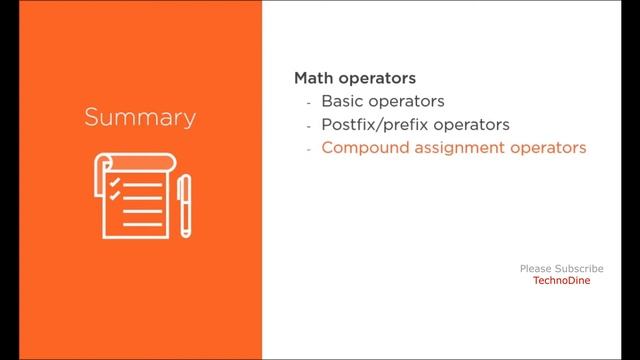 Review on  JAVA Variables, Data types and Math operators conclusion - Learn Java Tutorials #14