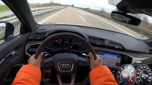 2021 Audi RS Q3 Sportback 400 PS TOP SPEED AUTOBAHN DRIVE POV