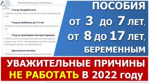 Уважительные причины не иметь официальный доход в 2022 году. Что такое правило "нулевого дохода"?