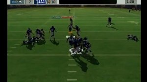 Madden NFL 07 - Seattle Seahawks at New York Giants - Gameplay (PS2)