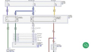 Ford Fiesta mk7.5 электросхема системы охлаждения двигателя.