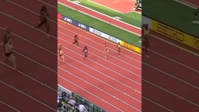 SHELLY ANN channel’s SHACARRI style to win World Championship 🇯🇲