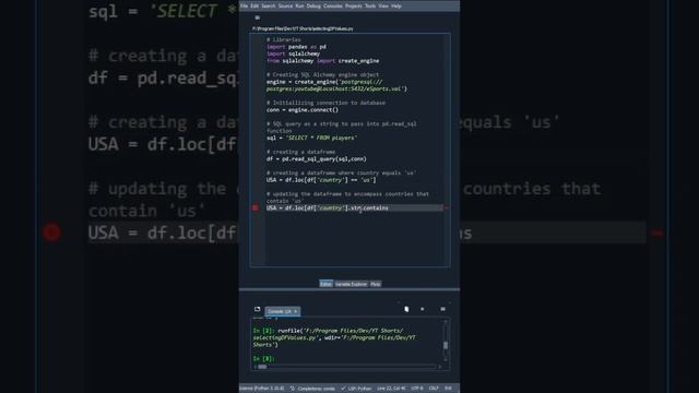 Query pandas dataframes!! #python #sql #datascience #pandas #dataanalytics #pythonprogramming