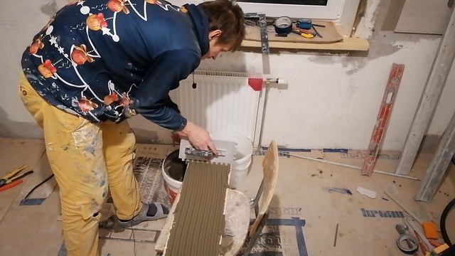 Откосы из плитки без швов. Процесс укладки плитки на откосы без швов. Как сделать откосы из плитки. смотреть онлайн