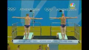 2004 Dmitri Sautin & Alexandr Dobroskok Team Russia 405b - 3 Meter Springboard Diving Olympic Games