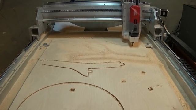 Изготовление стула из фанеры на ЧПУ станке смотреть онлайн