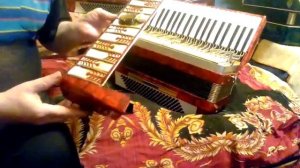 Ремонт правой крышки аккордеона. Часть 4