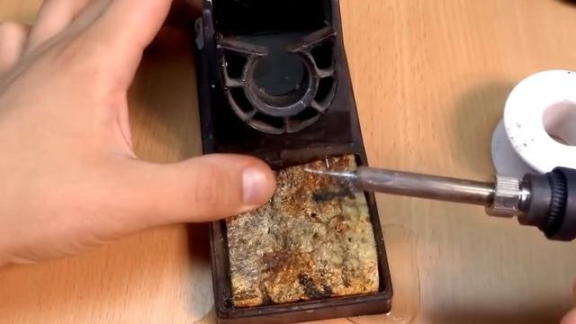 Жало паяльника:Как правильно чистить (УРОК №???)