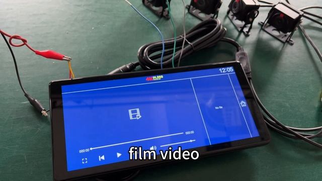 Zimtop 10.1 inch AHD 4ch Recorder DVR Car Monitor Vehicle Truck Night Vision Rear View Camera смотреть онлайн