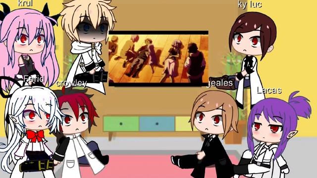 Seraph of the end vampire react to yuu as Rimuru Tempest part1/? смотреть онлайн