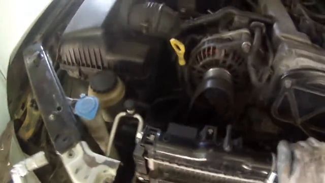 Установка радиатора KIA Sorento смотреть онлайн