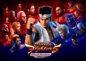 Virtua Fighter 5 Ultimate Showdown. Игра на PS4.mp4