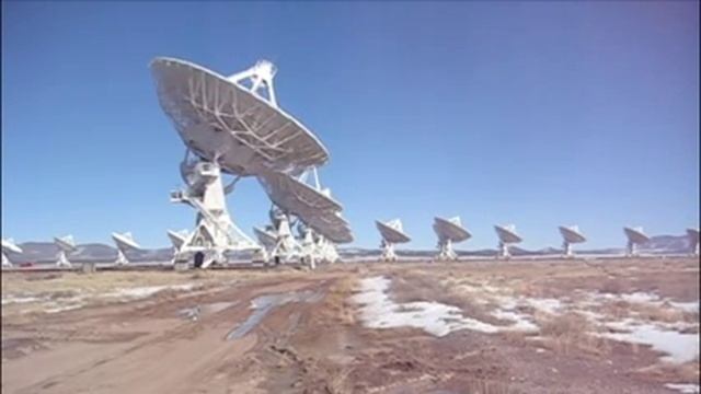Karl G. Jansky Very Large Array (VLA) Antenna Rotation Time-Lapse Video: Socorro, New Mexico смотреть онлайн