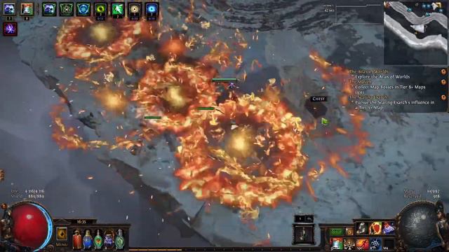 Харкор SSF Сабатер свежий старт выходим на карты !bttv #пое #poe #pathofexile смотреть онлайн