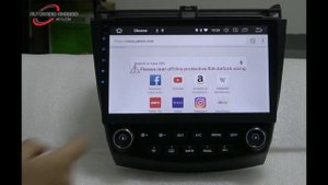 Changer Autoradio Honda Accord 7 Android GPS