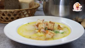 Быстрый и вкусный СУП с КОПЧЕНОЙ КУРИЦЕЙ и ПЛАВЛЕНЫМ СЫРОМ. Отличный рецепт супа на каждый день!