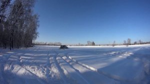 На что способен toyota Rav 4 на цепях по снегу