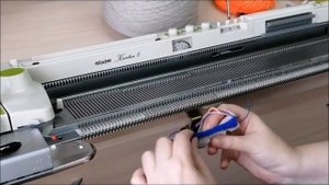 Фестоны для варежек и не только на любой вязальной машине