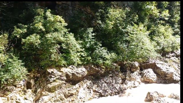 Гуамское ущелье. Экскурсионный поезд по ущелью. Апшеронский район. Краснодарский край. смотреть онлайн