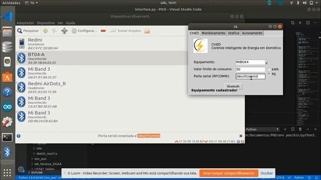 Medidor de energia elétrica com Arduino e Python смотреть онлайн