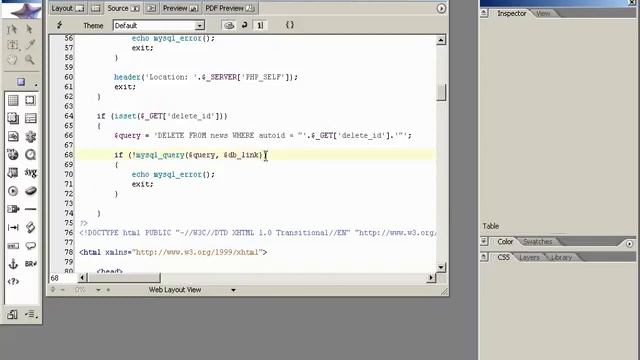 ? Delete Button • PHP Programming & MySQL Database Management • Website Development • (Pt. 29)