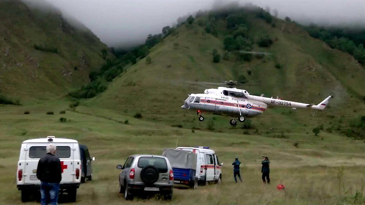 В Кабардино-Балкарии после схода селя людей эвакуируют вертолетами
