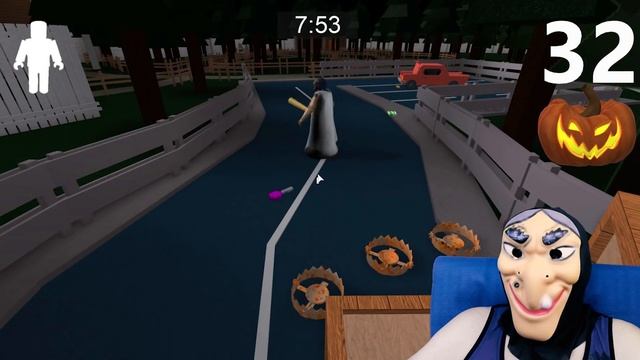 ЗОЛОТАЯ ТЫКВА ГРЕННИ В РОБЛОКСЕ | БАБКА ГРЕННИ В РЕАЛЬНОЙ ЖИЗНИ | БАБУШКА ГРЕННИ НА КАРТЕ ЛАГЕРЬ смотреть онлайн