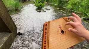 Yiruma’s River Flows in You cover w/ Russian lap harp- #Relaxing #calming #youtube #vibes ♥️