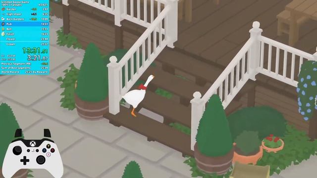 Untitled Goose Game Speedrun [100%] - 27:00 смотреть онлайн