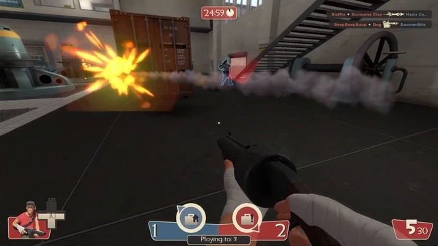 TF2 Scout has a Sonar Grenade смотреть онлайн