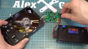 ❓Как запустить моторчик от жёсткого диска