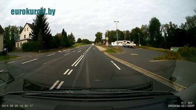 Трасса 48 граница Чехия - Германия - дороги Чехии eurokurort.by смотреть онлайн