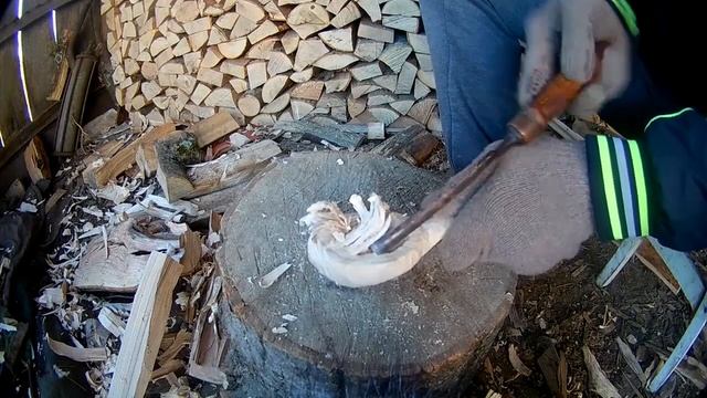 ЧТО МОЖНО СДЕЛАТЬ ИЗ ПОЛЕНА?/РЕЗЬБА ПО ДЕРЕВУ смотреть онлайн