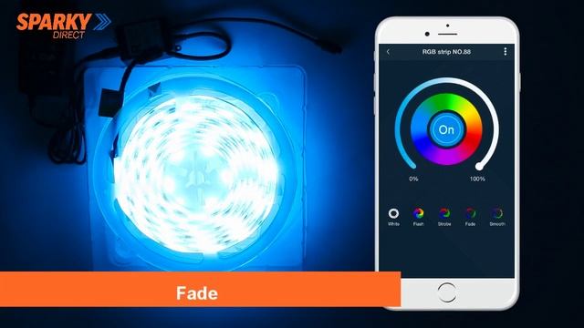 MULTI COLOUR 5M PIXIE BLUETOOTH / REMOTE CONTROL LED STRIP LIGHT | FLP12V5MRGBBT смотреть онлайн