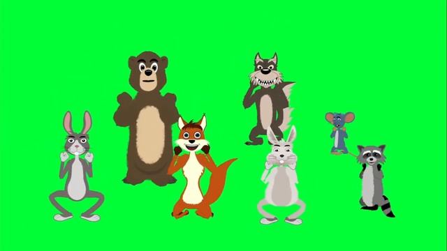 ФУТАЖ ( ЖИВОТНЫЕ СПОРТСМЕНЫ ) НА ЗЕЛЕНОМ ФОНЕ-ХРОМАКЕЙ смотреть онлайн